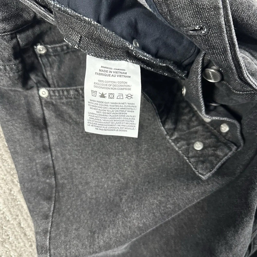 NIKE JORDAN DENIM PANTS SIZE 36 Loose Fit (HF9291 010) WASHED BLACK $120‎